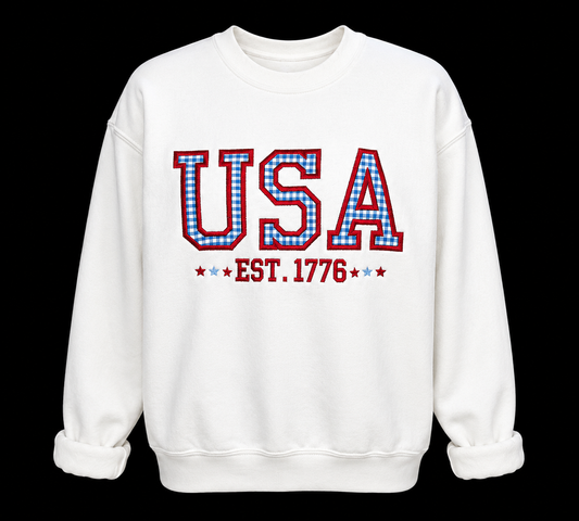 USA EST. 1776 Gingham  🇺🇸