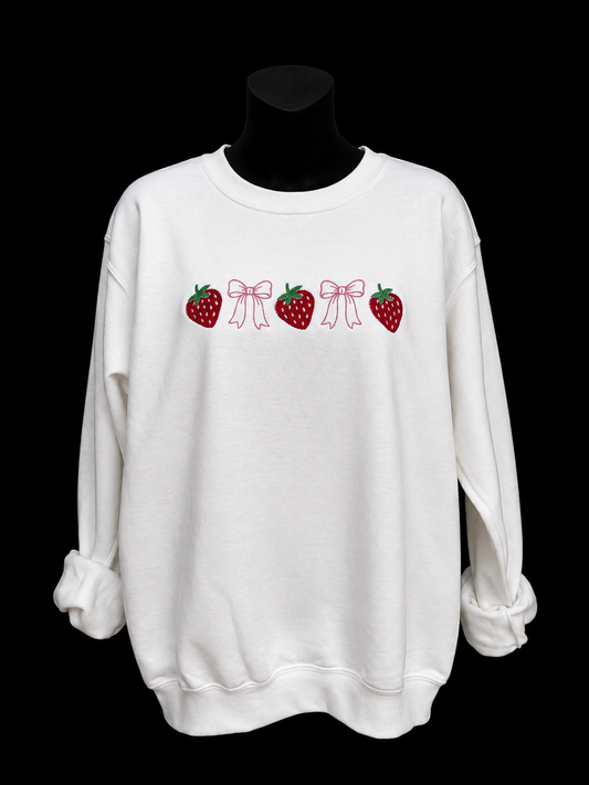Strawberry & Bow  🍓🎀