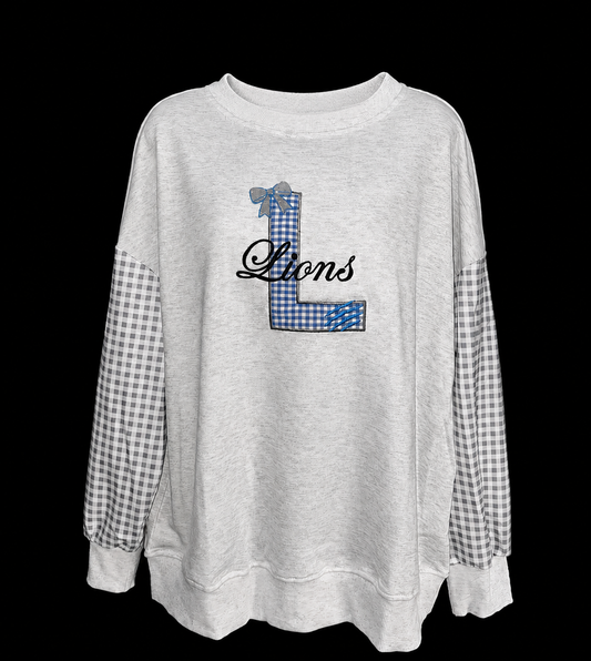 Lions Gingham Patch 🦁